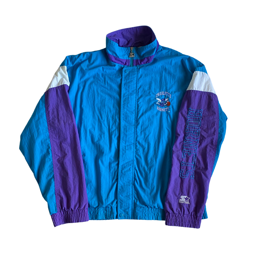 Vintage Starter Charlotte Hornets Jacket