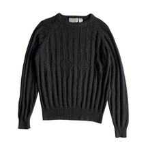 Cargar imagen en el visor de la galería, Black Knit Sweater
