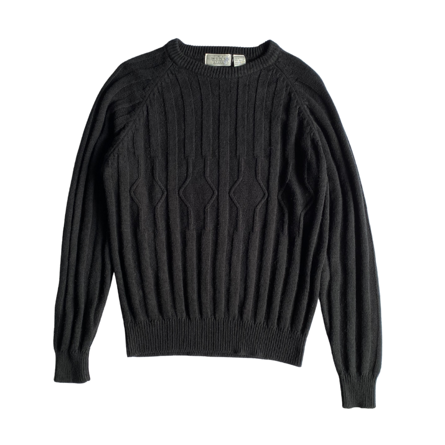 Black Knit Sweater