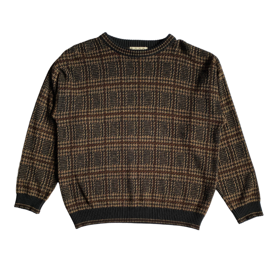 Brown Knit Sweater