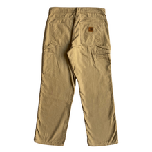 Cargar imagen en el visor de la galería, Carhartt Canvas Carpenter Jeans- Khaki
