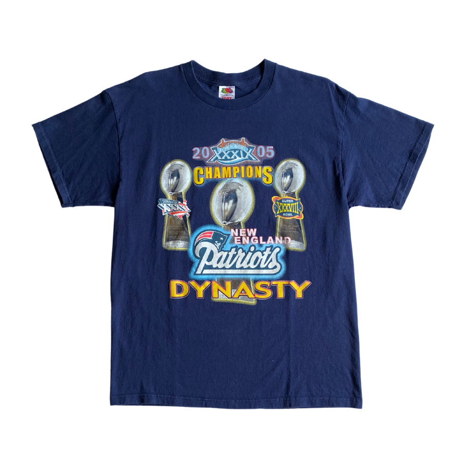 2005 Patriots Championship tee