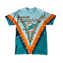 Cargar imagen en el visor de la galería, Miami Dolphins Tie Dye tee
