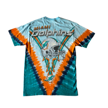 Cargar imagen en el visor de la galería, Miami Dolphins Tie Dye tee
