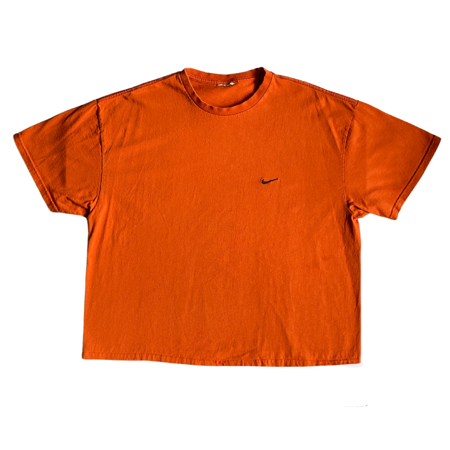 2000s Nike Mini Swoosh Tee- Cropped