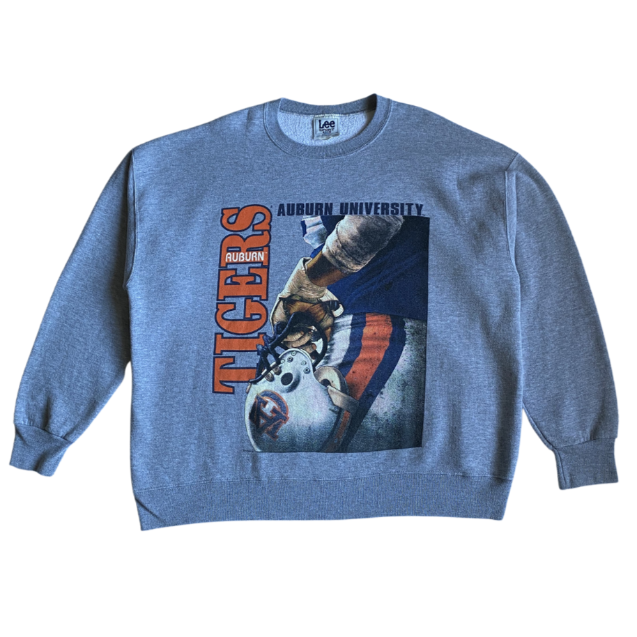 Auburn Uni Vintage Lee Crewneck (Grey)