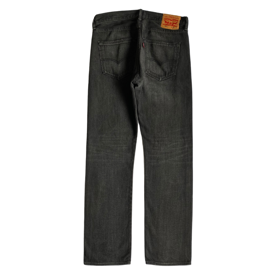 Levis 501- Washed Black