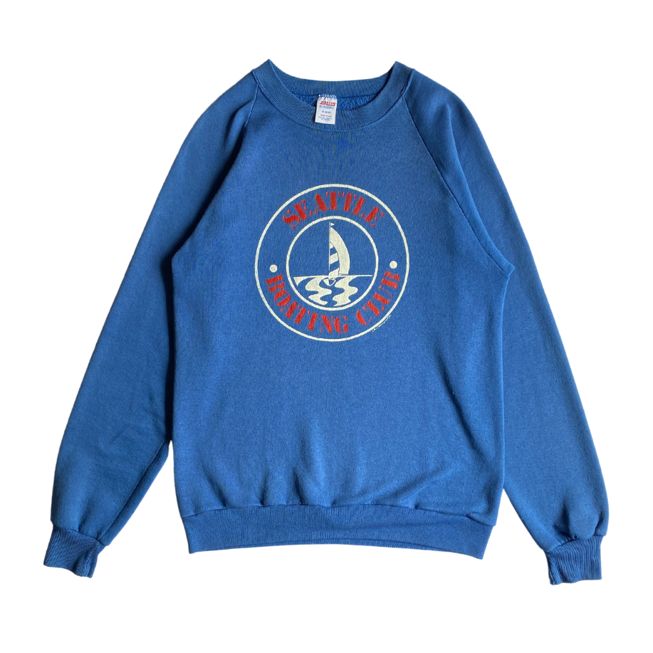 80s Seattle Boating Club Crewneck