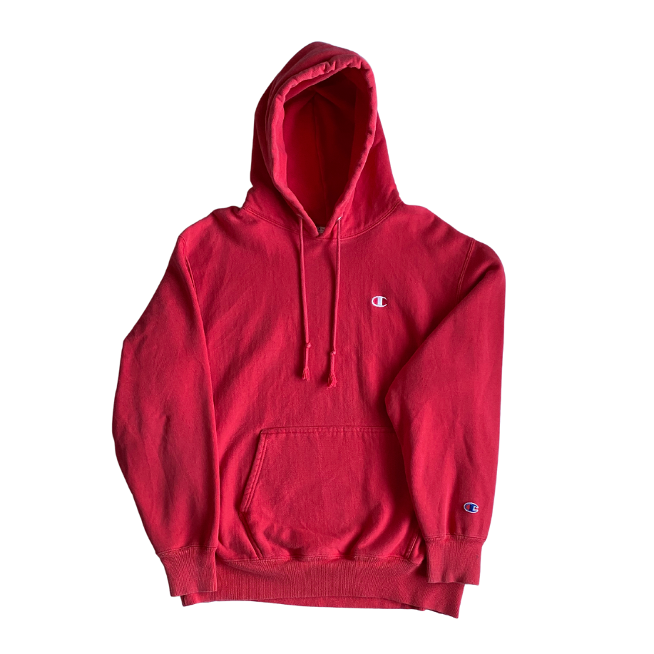 Champion Reverse Weave Red Hoodie