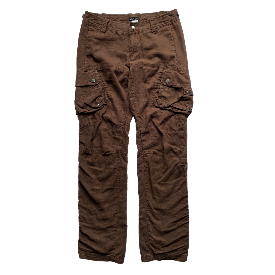 Venus Brown Cargo Pants