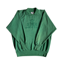 Cargar imagen en el visor de la galería, Vintage Collared Green Crewneck
