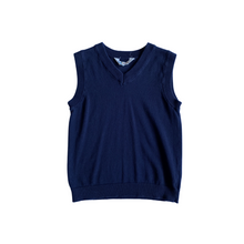 Cargar imagen en el visor de la galería, Mini Sweater Vest - Navy
