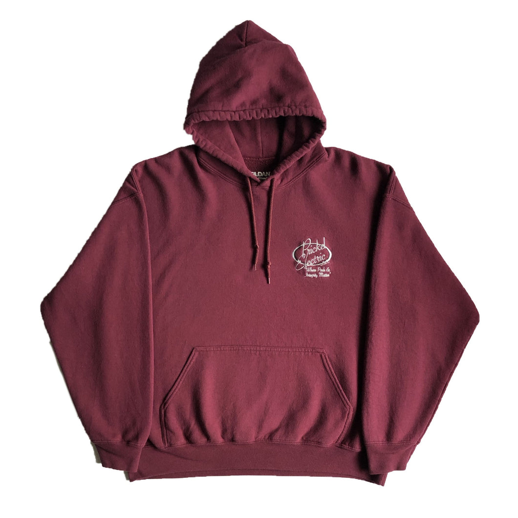 Prickel Electric Burgundy Hoodie