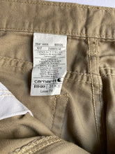 Cargar imagen en el visor de la galería, Carhartt Canvas Carpenter Jeans- Khaki
