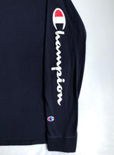 Cargar imagen en el visor de la galería, Champion Navy Longsleeve
