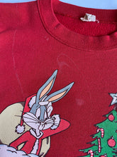 Cargar imagen en el visor de la galería, Looney Tunes Vintage Christmas Crewneck
