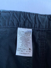 Cargar imagen en el visor de la galería, Carhartt B151 Pants- Washed Black
