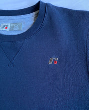 Cargar imagen en el visor de la galería, Russell Athletic Navy Crewneck
